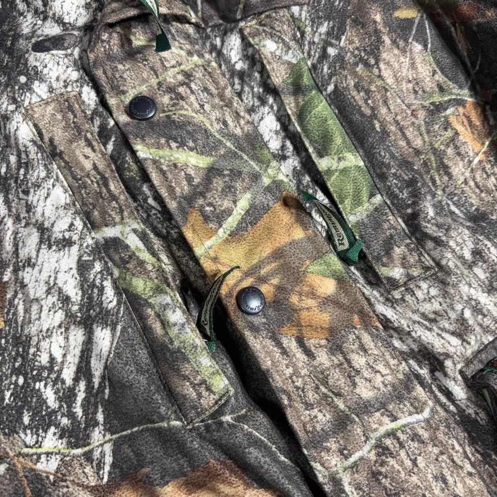 Vintage Remington Hunting Jacket Mossy Oak Break Up Camo Mens Medium DI15740BU - Picture 3 of 7